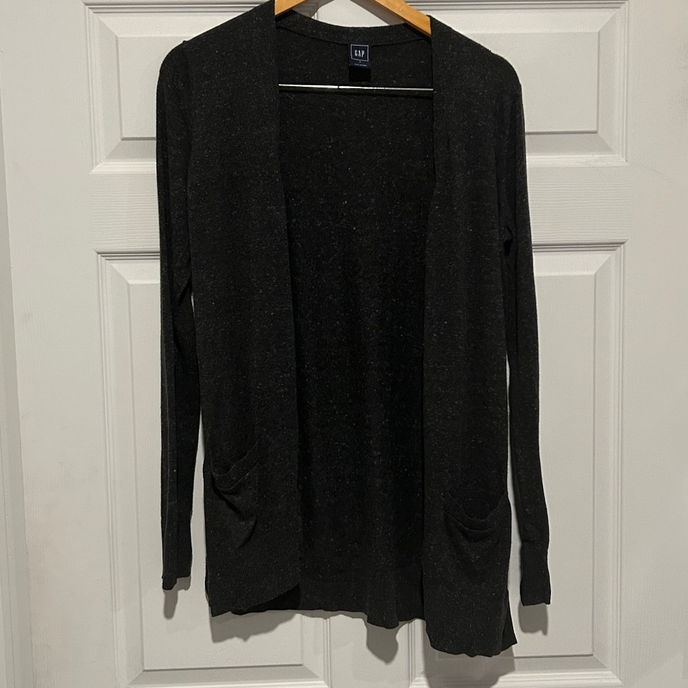 Gap Black Long Cardigan